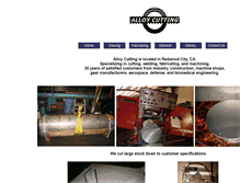 Tablet Screenshot of alloycutting.com